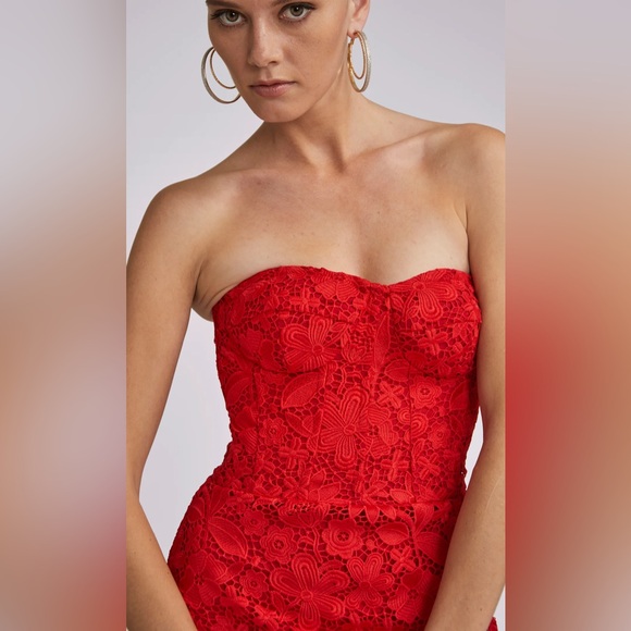 KIM LACE BUSTIER DRESS (WEEKEND SALE) - Picture 3 of 3